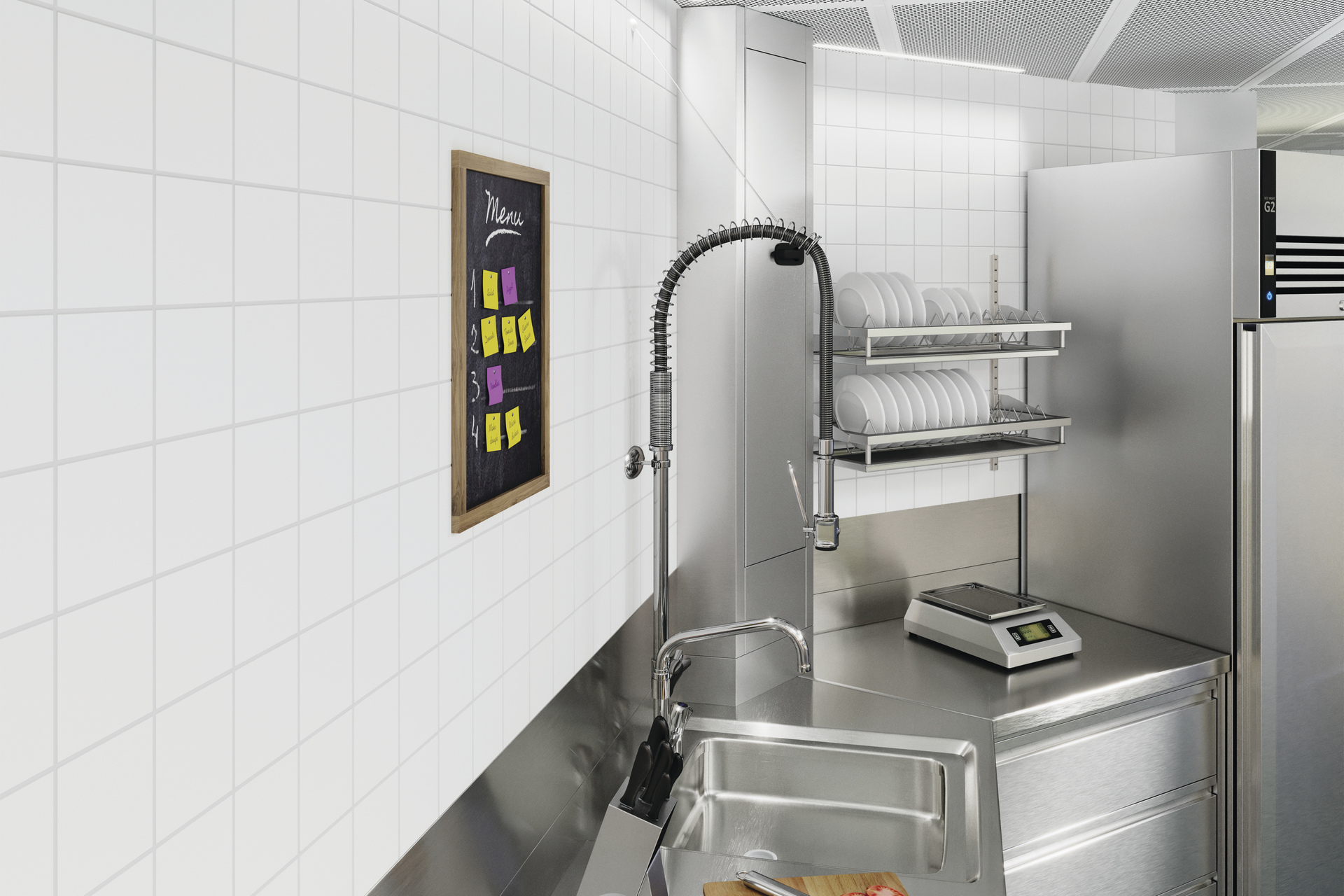 Altro Tegulis Kitchen White