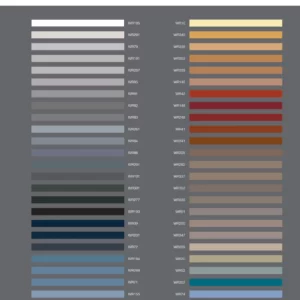 ALTRO PVC Weld Rod Colour Chart