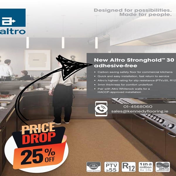 PRICE DROP - ALTRO Stronghold K30/ALTRO Stronghold K30 Ahesive-free