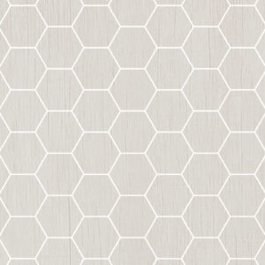 Altro Tegulis Hexagon White Woodgrain
